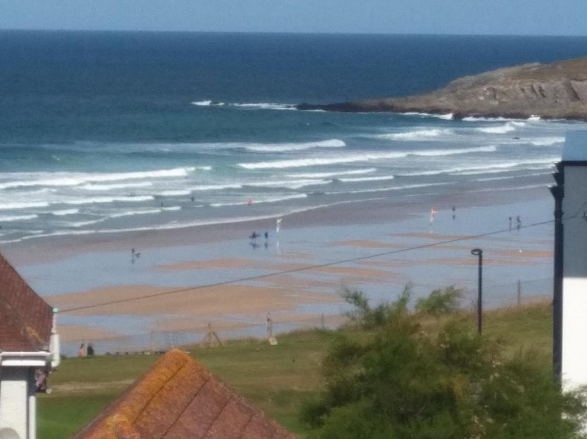 New Quay South Fistral Seaview 2-Bed Apartment מראה חיצוני תמונה