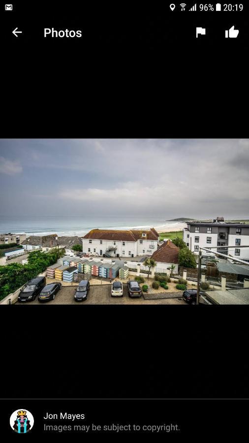 New Quay South Fistral Seaview 2-Bed Apartment מראה חיצוני תמונה